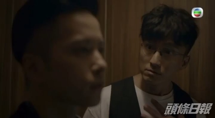 陳山聰（右）好奇為張彥博認識自己。